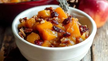 Autumn Butternut Squash Apple Bake