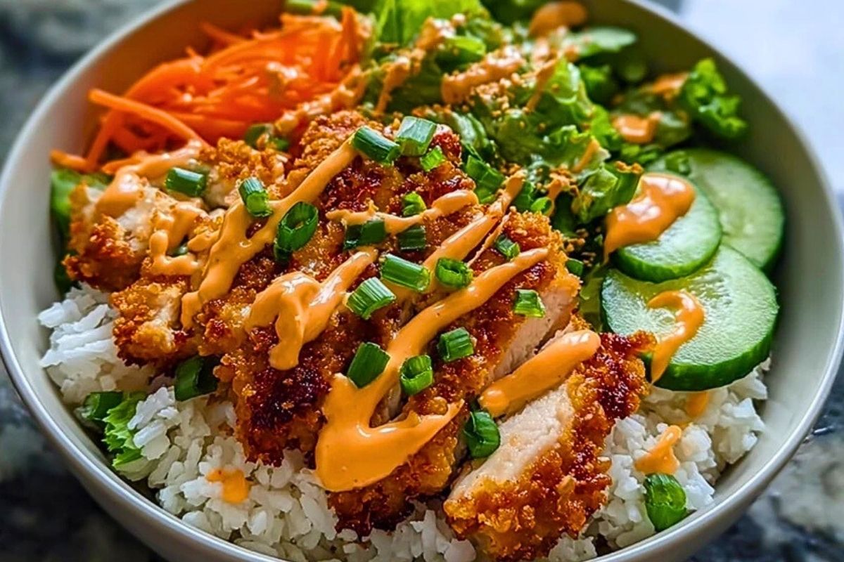 Bang Bang Chicken Bowl