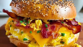 Breakfast Bagel Sandwich