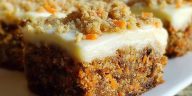 Carrot Cake Cream Cheese Bars