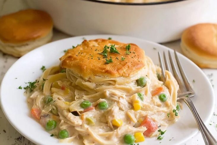 Chicken Pot Pie Casserole