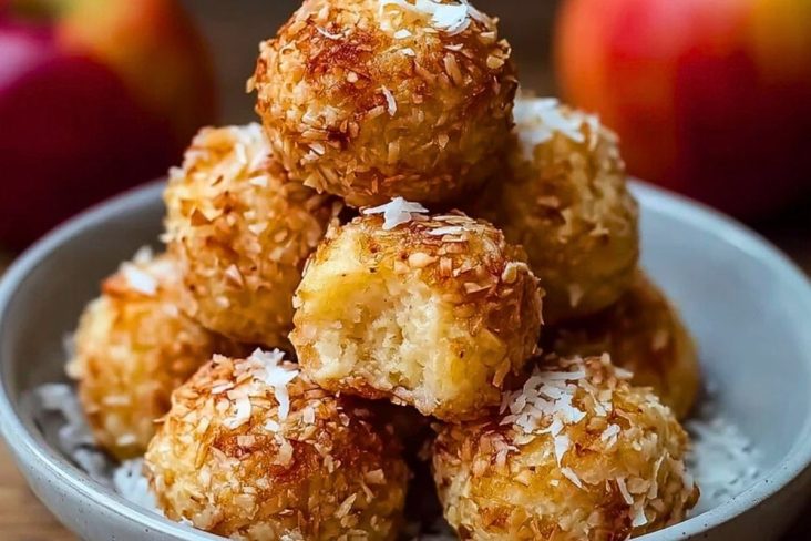Cinnamon Apple Cottage Cheese Bites