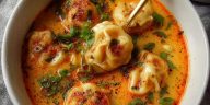 Coconut Curry Soup with Dumplings