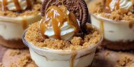 Cookie Butter Cheesecake Cups