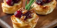 Cranberry Brie Bites