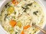 Creamy Lemon Chicken Orzo Soup
