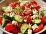 Greek Cucumber Tomato Feta Salad