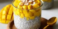 Mango Coconut Chia Pudding