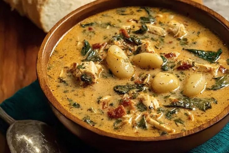 Marry Me Chicken Gnocchi Soup