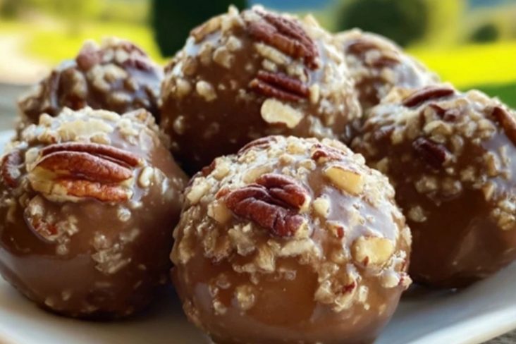 No-Bake Pecan Pie Balls