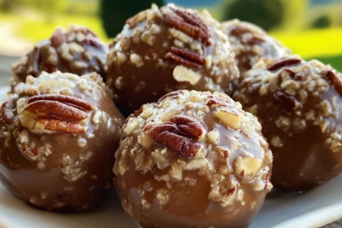 No-Bake Pecan Pie Balls