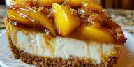 Peach Cobbler Cheesecake Fusion