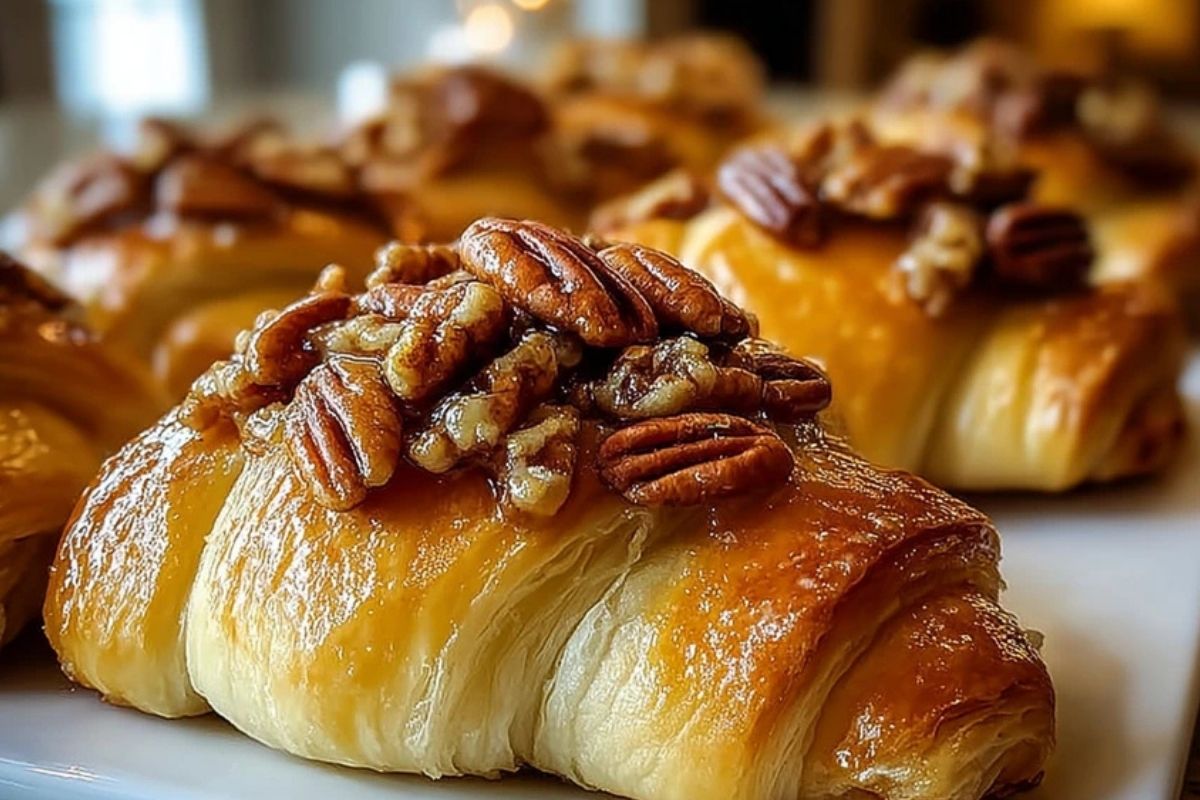 Pecan Pie Crescent Rolls