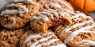 Pumpkin Coffee Cake Cookies