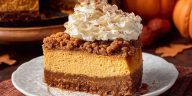 Pumpkin Streusel Cheesecake