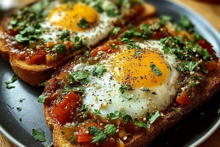 Shakshouka Toast