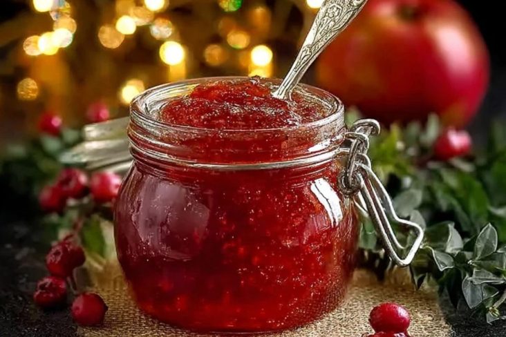 Spiced Christmas Apple Jam