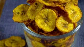 Air Fryer Banana Chips