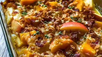 Apple Butternut Squash Casserole