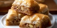 Apple Pie Baklava with Maple Syrup