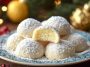 Bright Buttery Lemon Cream Snowball Cookies