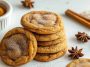 Brown Butter Pumpkin Snickerdoodle Cookies