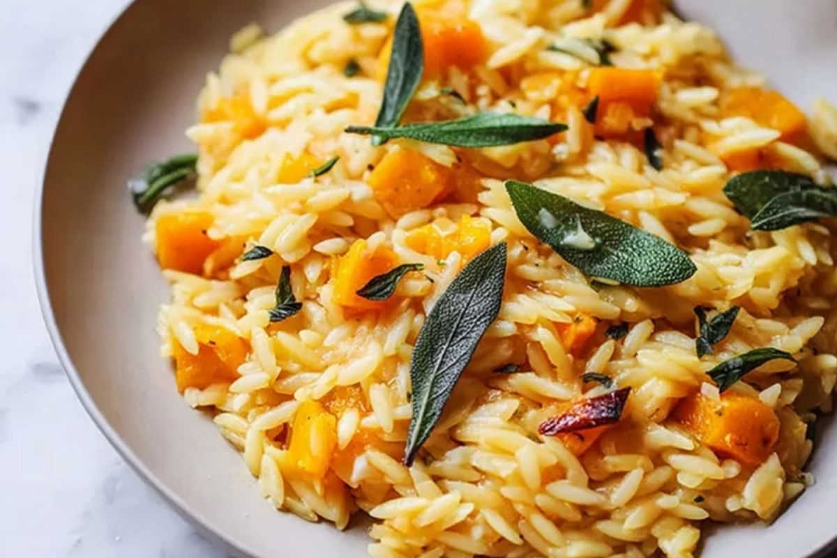 Butternut Squash & Sage Orzo