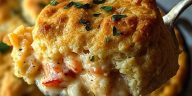 Cheddar Bay Biscuit Seafood Pot Pie