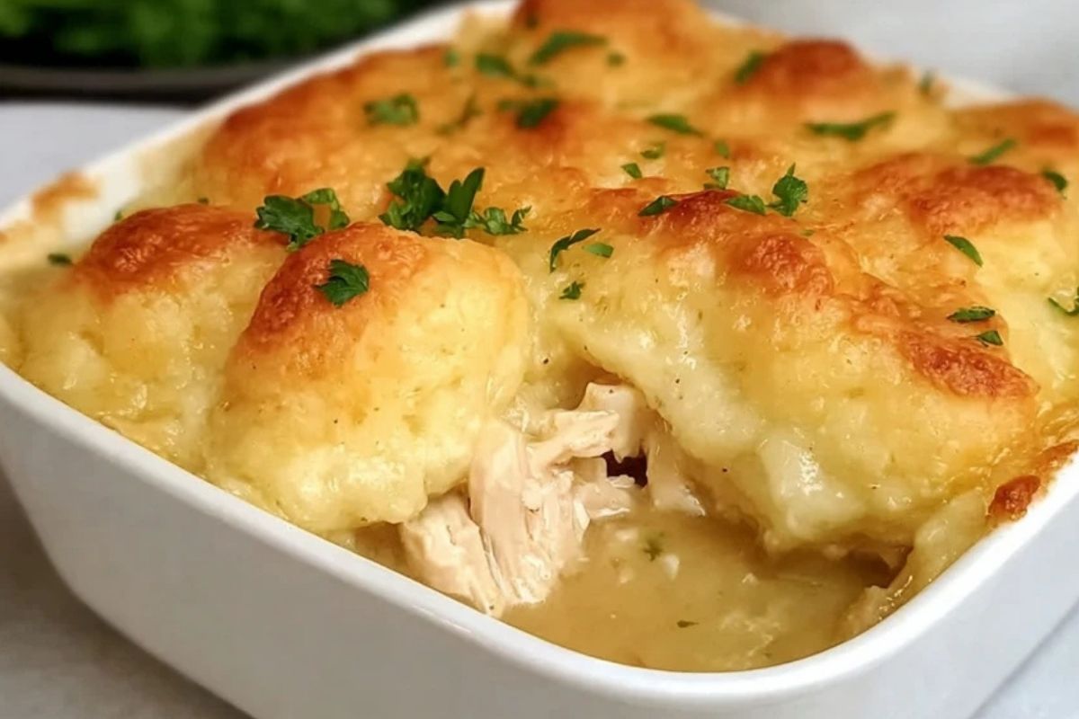 Chicken and Dumplings Casserole