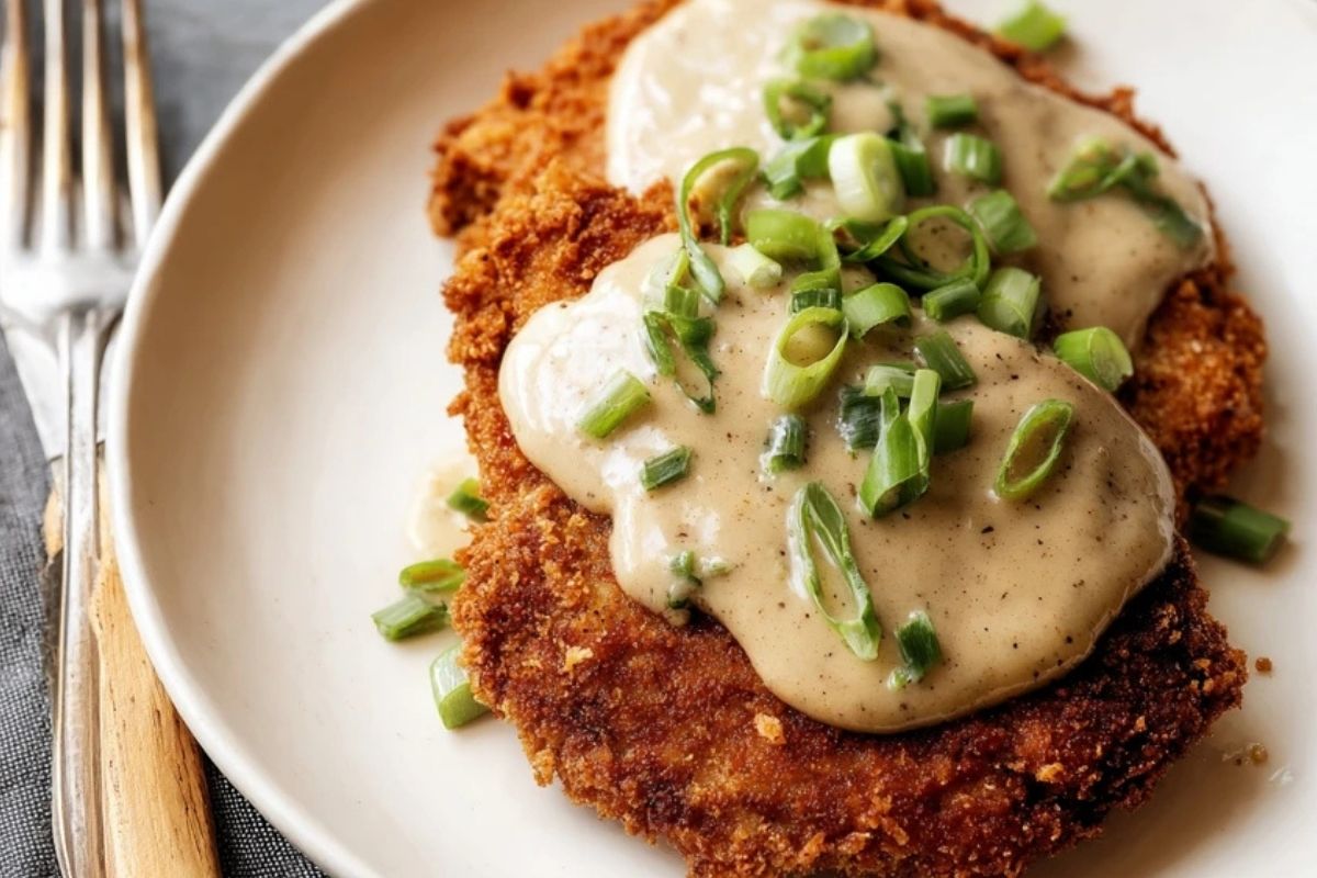 Chicken Fried Steak with Creamy Gravy