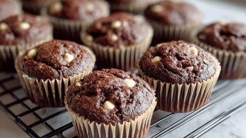 Chocolate Zucchini Muffins