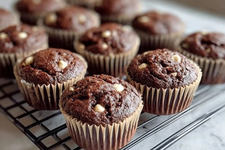 Chocolate Zucchini Muffins