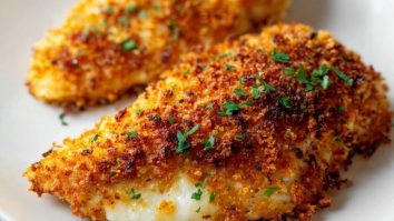 Copycat Longhorn Parmesan Crusted Chicken