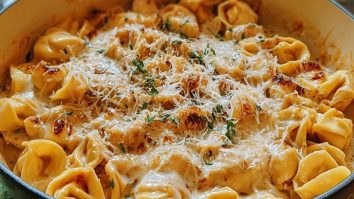 Creamy French Onion Tortellini