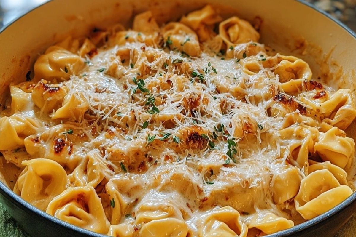 Creamy French Onion Tortellini