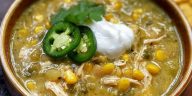 Creamy Green Chicken Chili