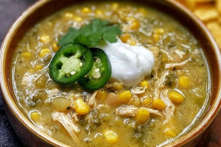 Creamy Green Chicken Chili