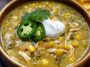 Creamy Green Chicken Chili
