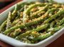 Crispy Parmesan Roasted Green Beans