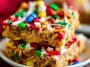 Elf Spaghetti Cookie Bars