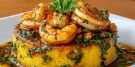 Garlic Shrimp Mofongo