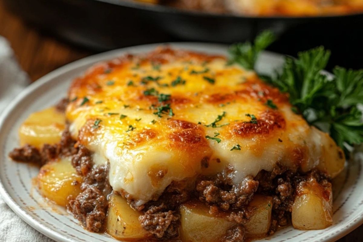Ground Beef Potato Casserole