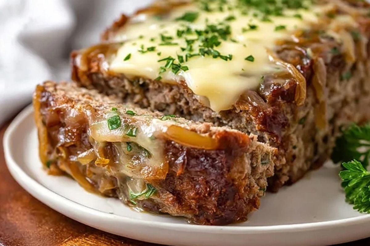 Irresistible French Onion Meatloaf
