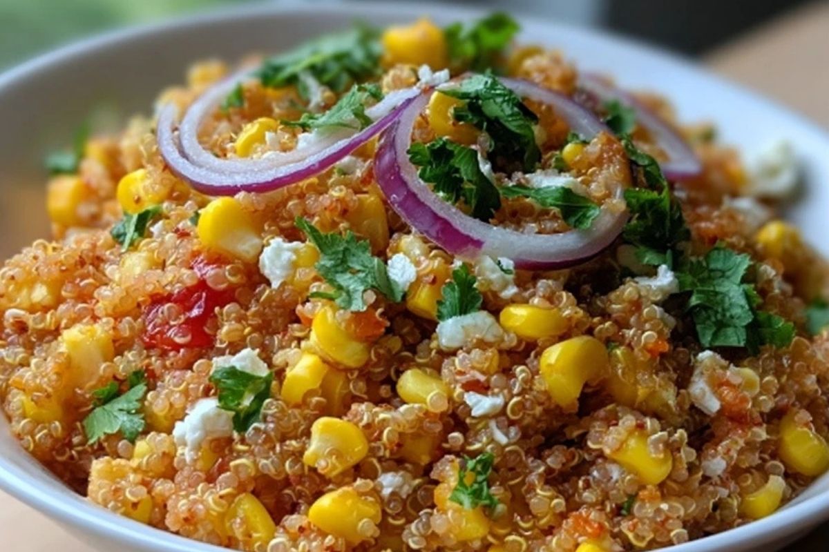 Mexican Street Corn Quinoa Salad