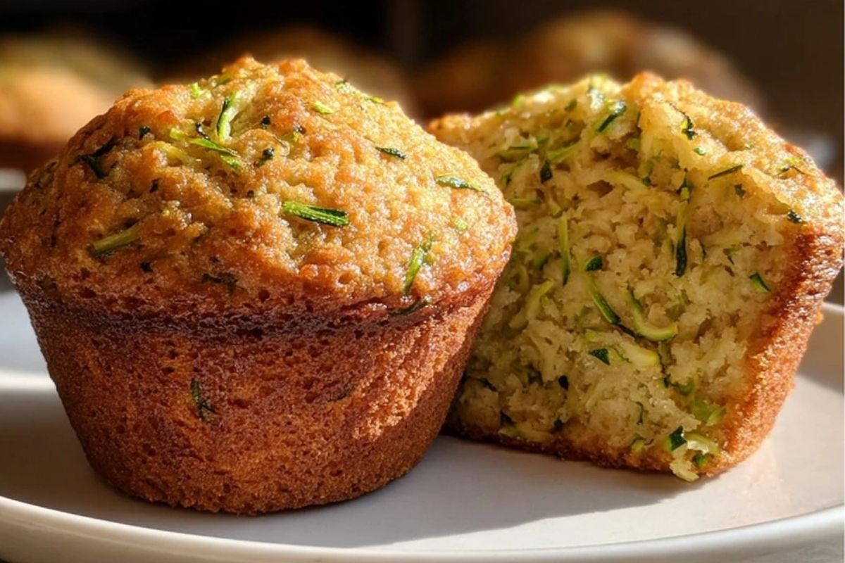 Moist Zucchini Muffins