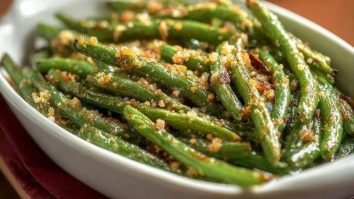 Parmesan Roasted Green Beans