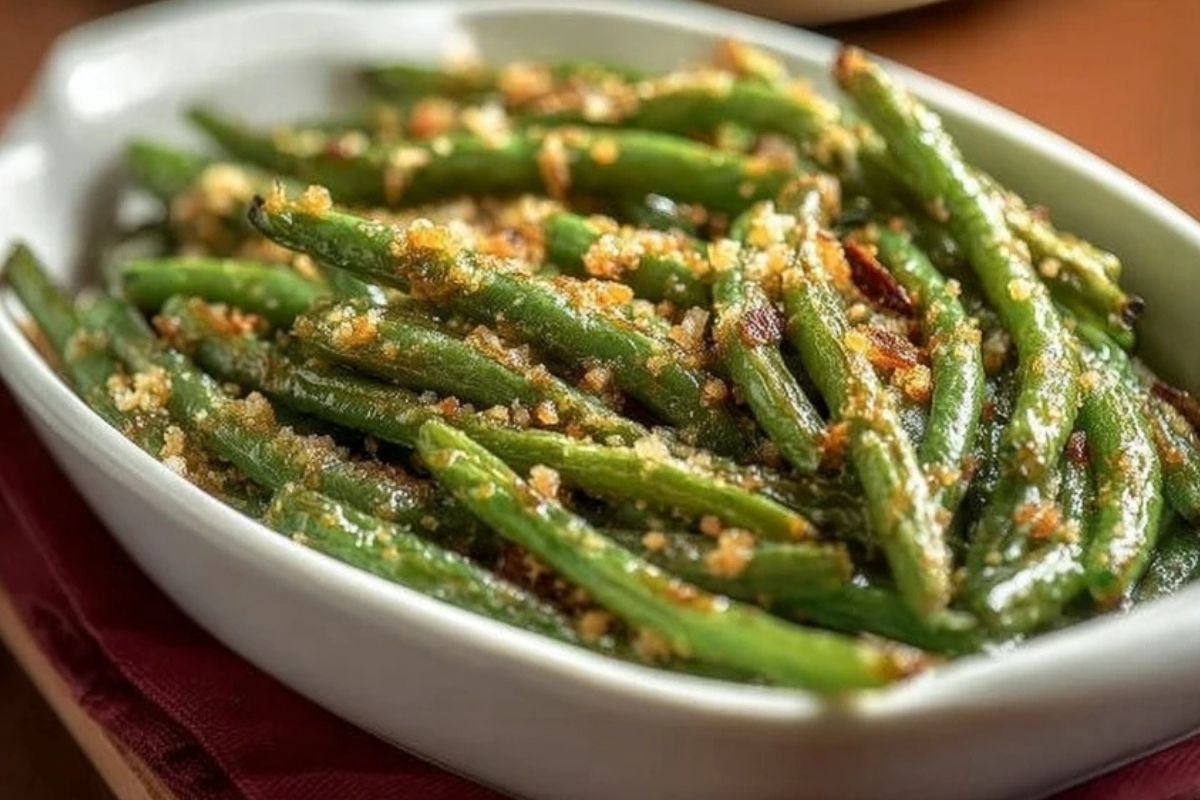 Parmesan Roasted Green Beans