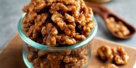 Quick Toffee Candied Walnuts