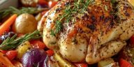 Roasted Garlic Chicken and Vegetables