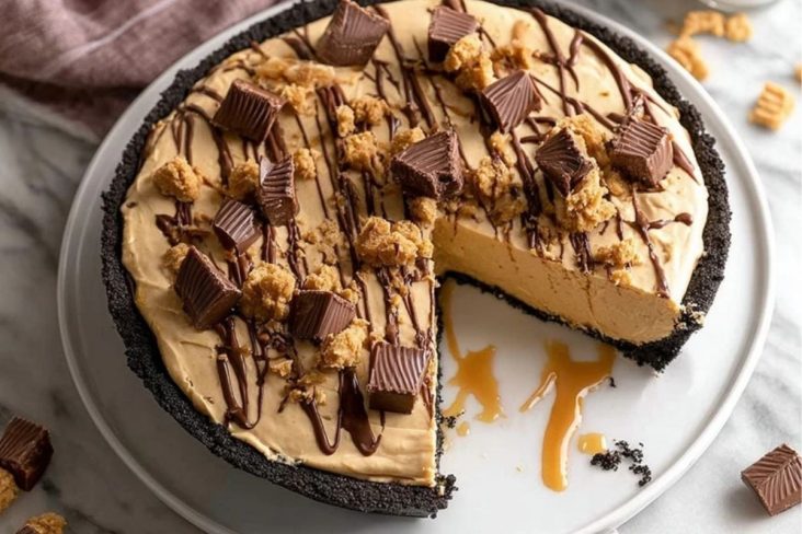 Simple No Bake Peanut Butter Pie